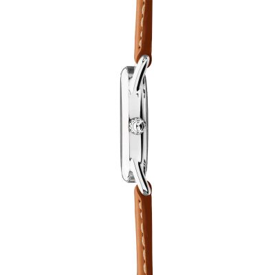montre herbelin equinoxe femme acier cuir marron