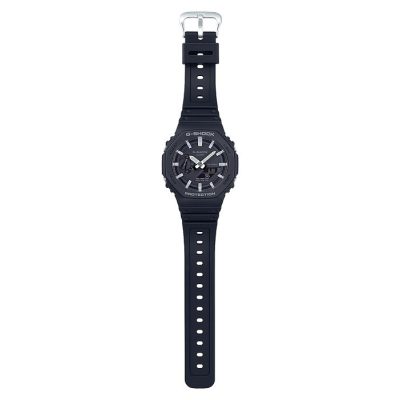 montre casio g shock ga 2100 serie noire carbone et résine