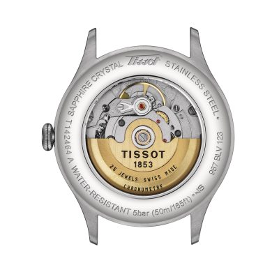 montre tissot heritage COSC 1938 automatique bracelet cuir marron certifié chronomètre vintage