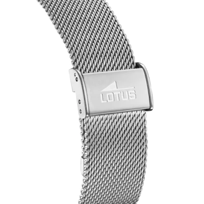 montre lotus connectée smartwatch acier bracelet maille milanaise bracelet supplémentaire silicone