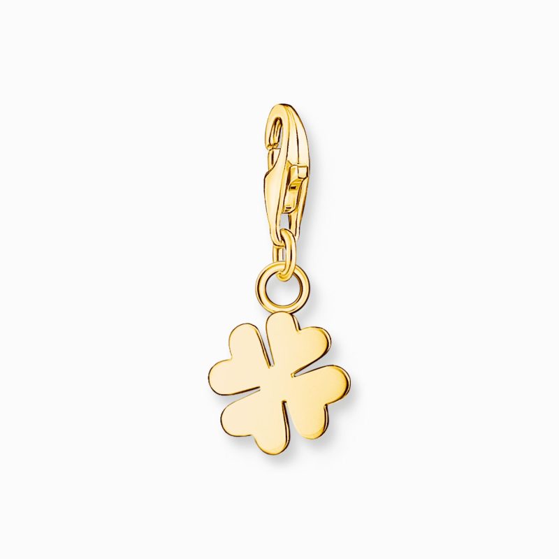 Pendentif Arbre De Vie Thomas Sabo Avec Chaîne – Doré Plaqué Or – Très Bon état