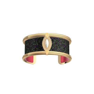 bracelet manchette les georgettes persane finition dorée 25 mm