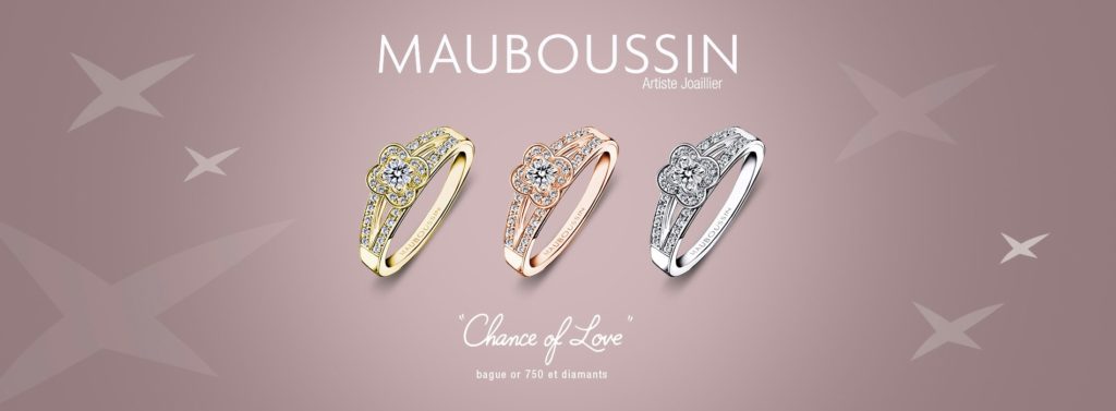 Mauboussin Chance of Love - Bague Or 750 Diamants Joaillerie Française Luxe Mauboussin Chance of Love bagues or 750 diamants joaillerie française luxe