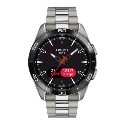 montre tissot t-touch connect sport connectée bracelet titane boitier titane bluetooth