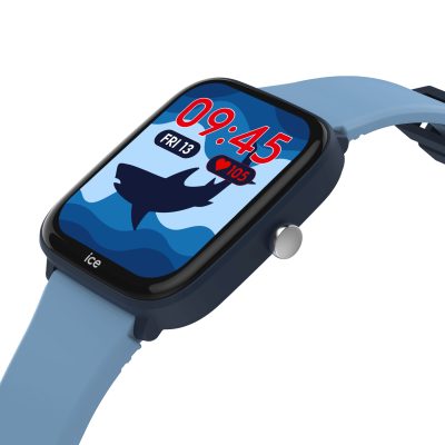montre ice watch ice smart ice-smart junior two blue light blue