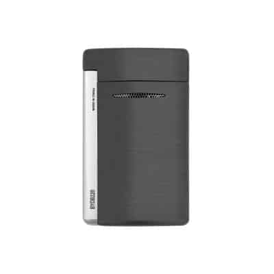 briquet st dupont minijet ruthénium brossé chrome gun métal