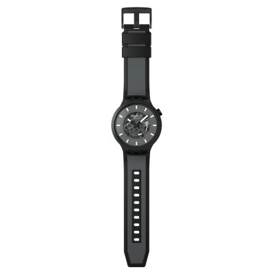 montre Swatch past the horizon big bold gris foncé