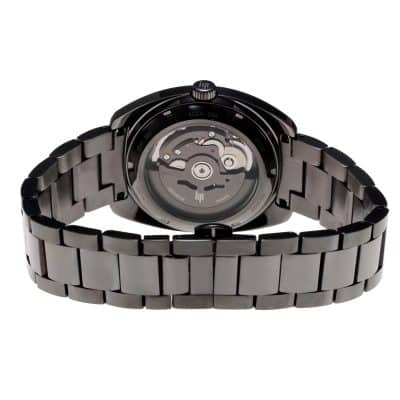 montre lip général de gaulle squelette acier automatique verre saphir acier gris