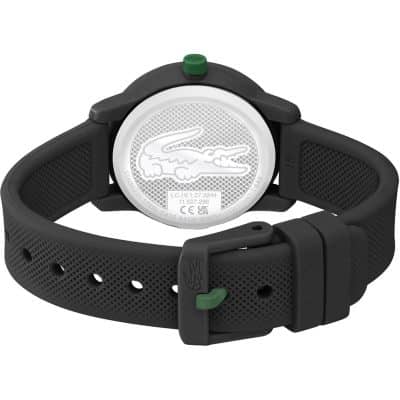 montre-lacoste-1212-kids-en-plastique-noir et vert