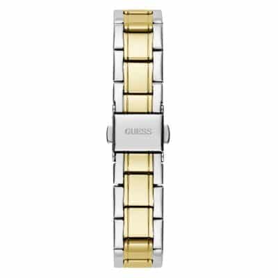 montre guess femme-guess-melody-bracelet-acier-bicolore