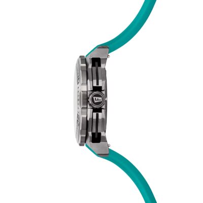 montre festina homme chono bike 2025 acier et caoutchouc bleu turquoise chronographe quartz 20 atm