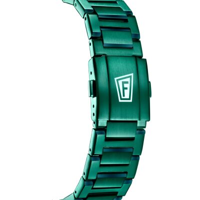 montre festina chrono bike 2025 acier vert edition specials bracelet acier vert