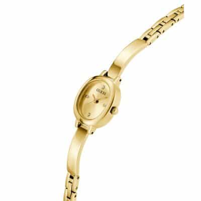 montre guess femme penelope acier doré quartz 21 mm ovale