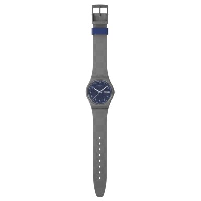 montre swatch gent time dial mixte 34 mm quartz 3 bar quartz