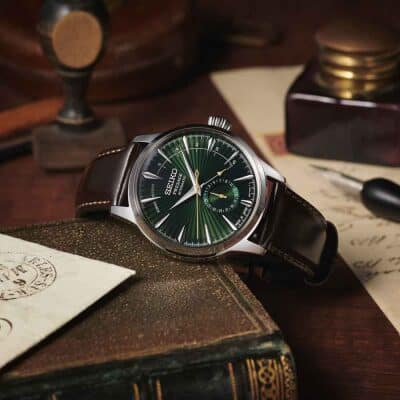 montre seiko homme-presage-cocktail-mockingbird-mouvement-automatique