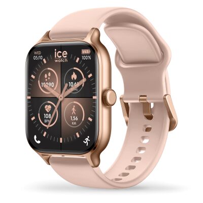 montre ice watch -ice-fit-rt3-0-rose-gold-nude-1-97-gps-40mm étanche 50 m