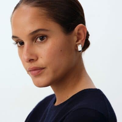 boucles d'oreilles clip agatha turenne acier boucles non percées