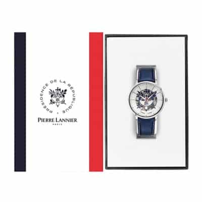 montre pierre lannier Elysée homme automatique france présidence de la république 42 mm