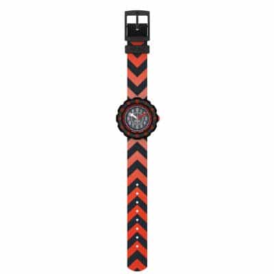 montre flik flak get set go enfant course fleche rouge circuit