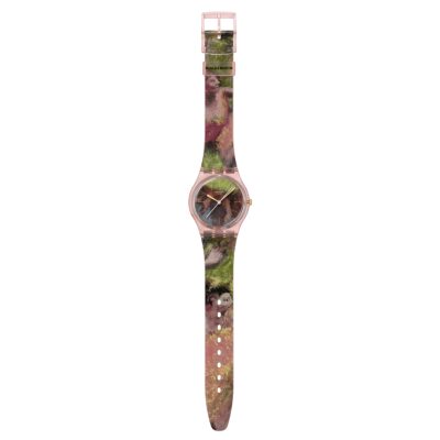 montre Swatch x Guggenheim degas's dancers œuvre d’Edgar Degas, Danseuses en vert et jaune