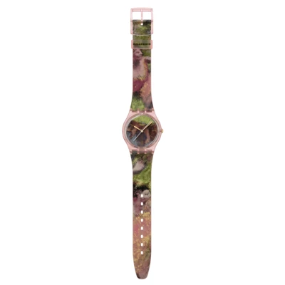 montre Swatch x Guggenheim degas's dancers œuvre d’Edgar Degas, Danseuses en vert et jaune