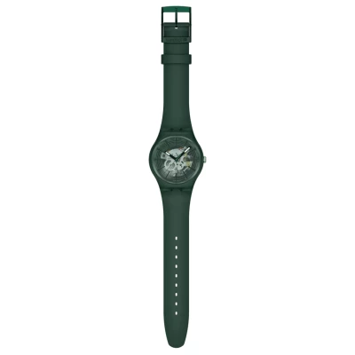 montre swatch revealed in the forest new gent 41 mm matériau biosourcé