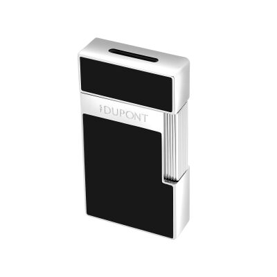 briquet st dupont biggy laque noire et chrome