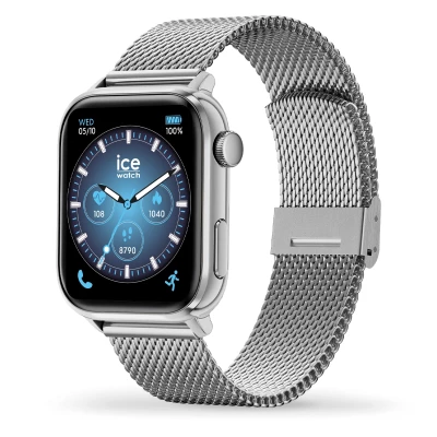 montre-ice-smart-3-0-silver-milanese-1-78-35mm-gps connectée