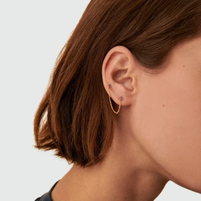 boucles d'oreilles puces agatha piercing beloved mix and match