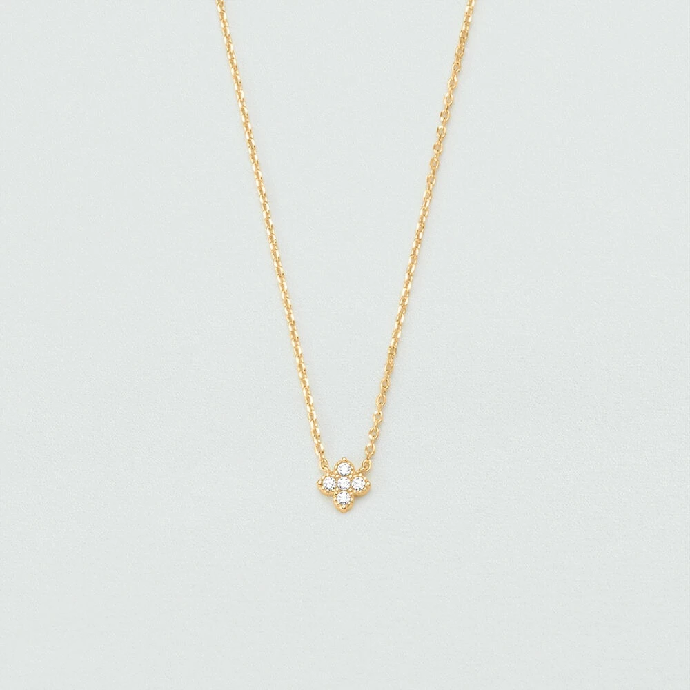 collier agatha beloved ras du cou argent doré
