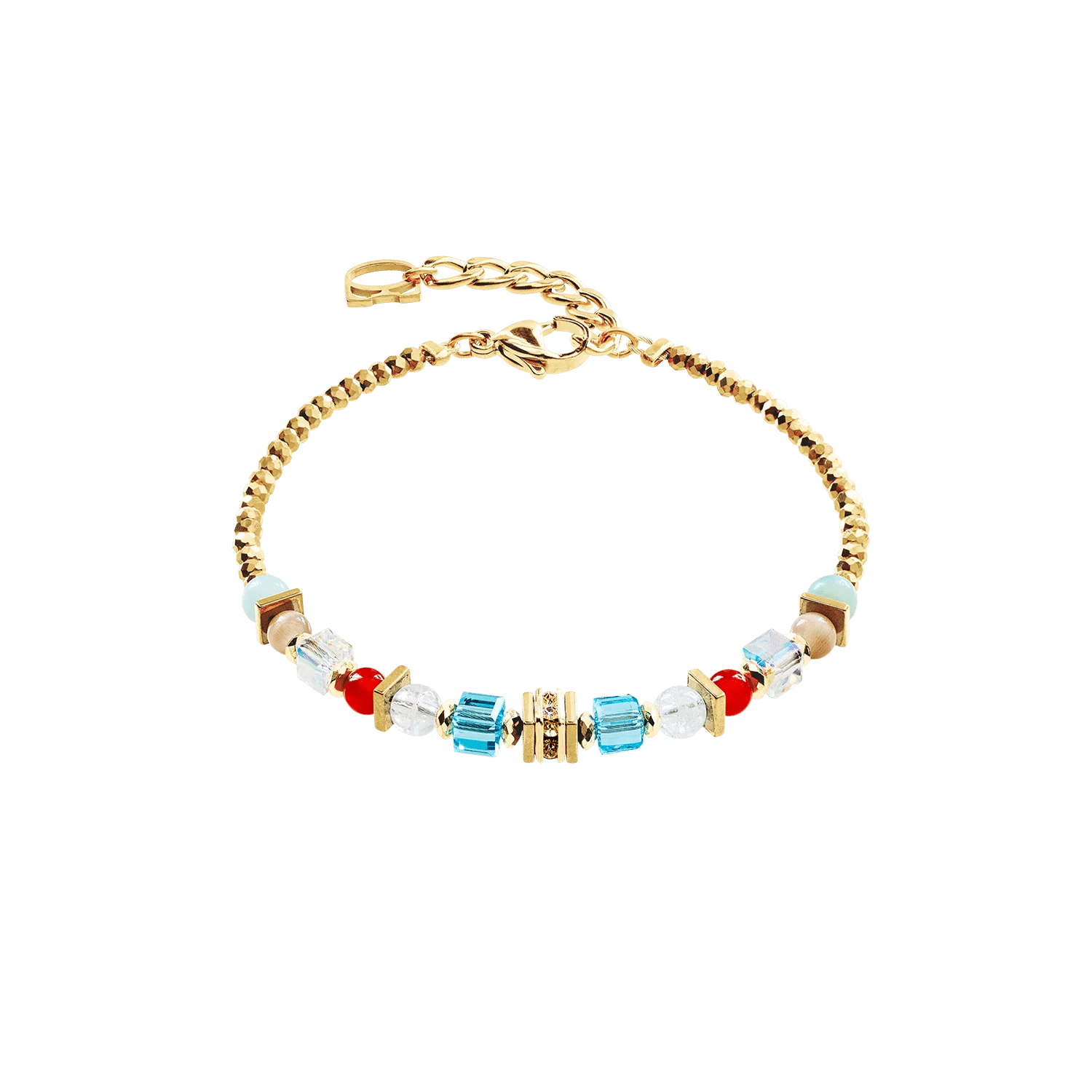 Bracelet COEUR DE LION Shape Mix Nexus or multicolore